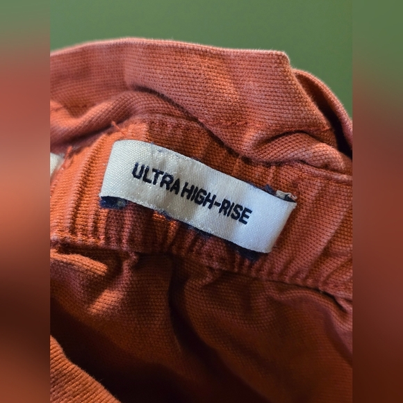 Hollister Rust Button-Front Women's Skirt - Picture 10 of 10